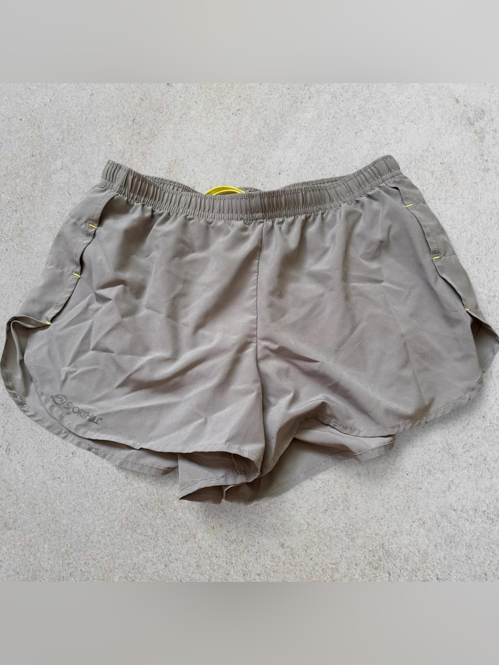 Grey athletic short